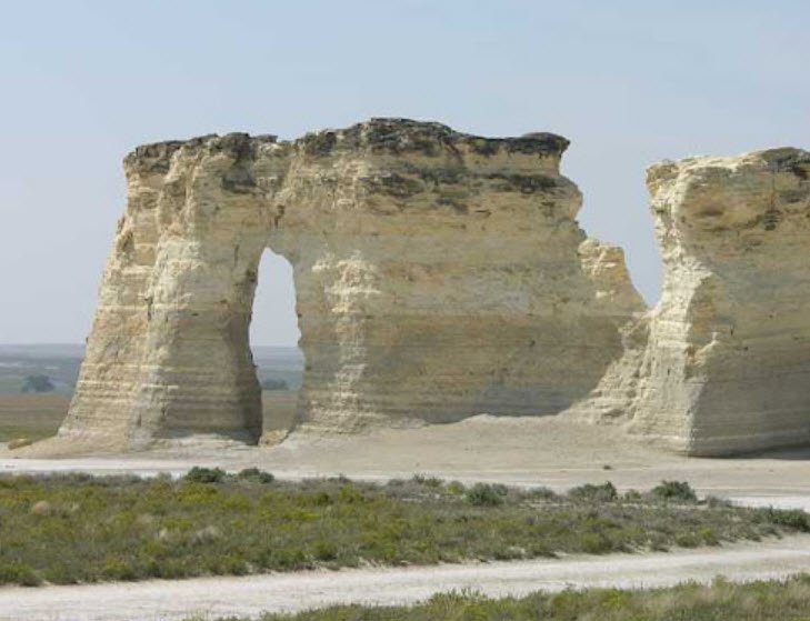 Monument Rocks Natural Landmark, Kansas, USA